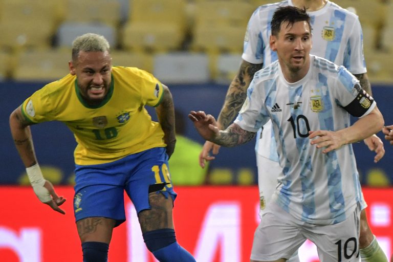 En imágenes: Argentina vs Brasil
