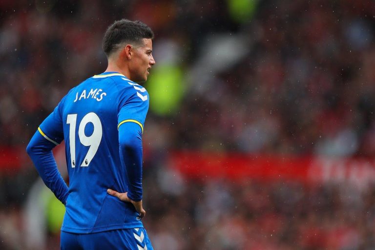 Hoy solo hay especulaciones sobre James: DT del Everton