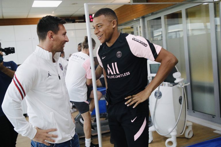 Messi ya entrenó