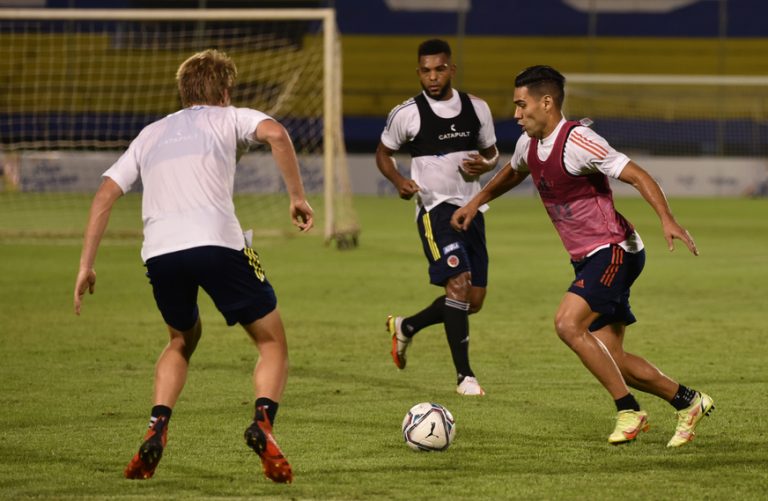 En imágenes: El entrenamiento de la Selección Colombia