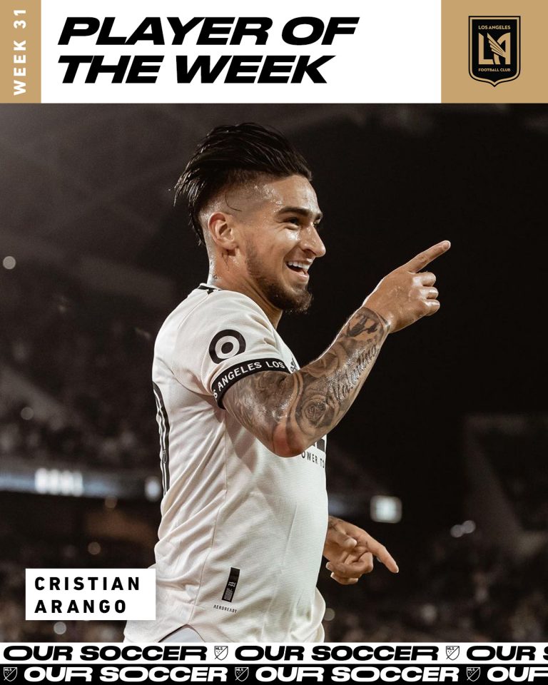 ‘Chicho’ Arango, premiado en la MLS
