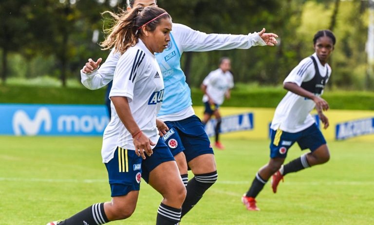 Colombia ya entrena en Cali