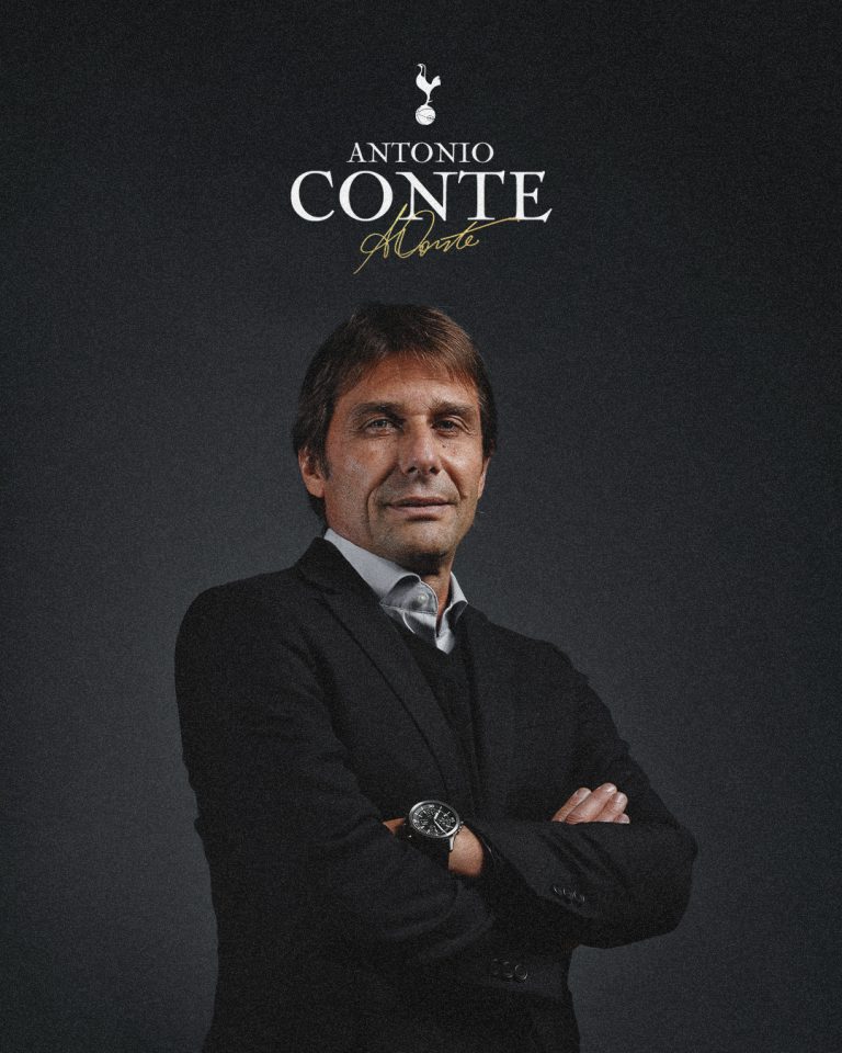 Conte, nuevo técnico del Tottenham  