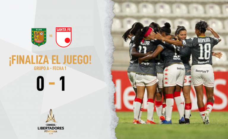 Santa Fe debutó con triunfo en la Libertadores femenina