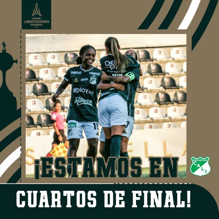 Cali goleó y clasificó a cuartos en la Libertadores Femenina