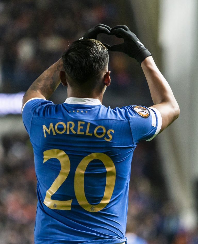 Morelos marcó doblete en Liga de Europa