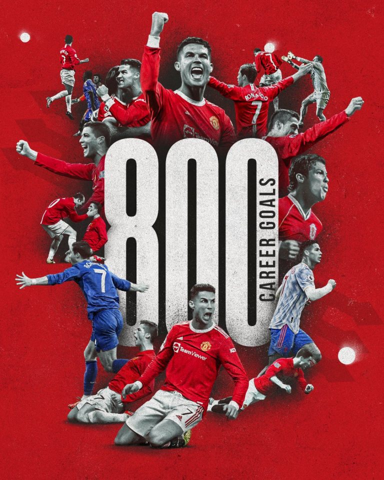 Cristiano pasó los 800