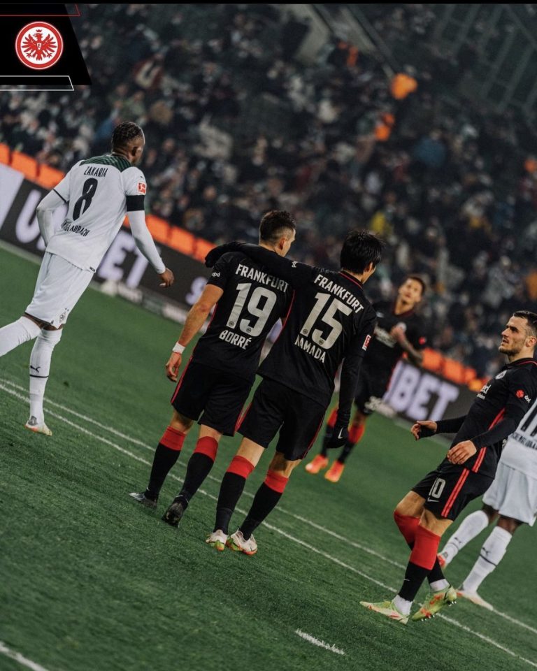 Borré,  gol y asistencia en Alemania