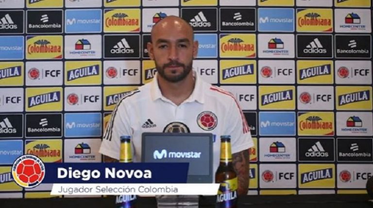 Novoa: "Tener la camiseta de Colombia es lo mejor de mi carrera"