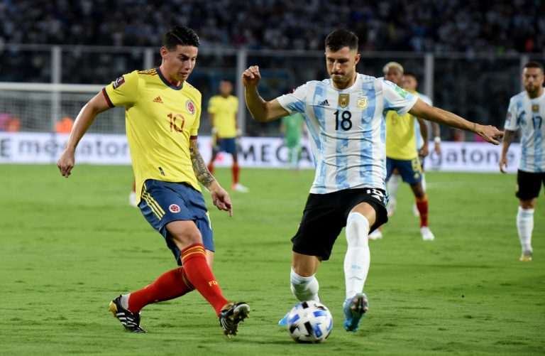 En imágenes: Colombia vs Argentina