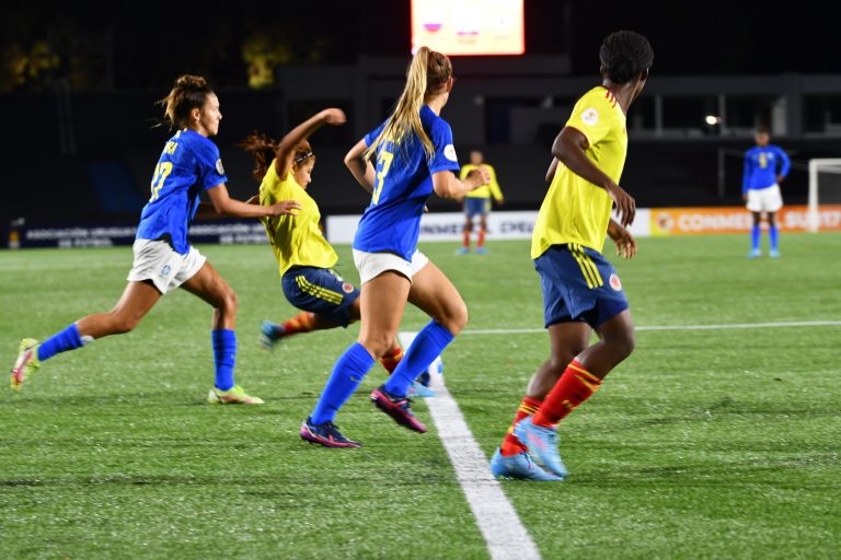 Colombia vs Brasil sub 17, en imágenes