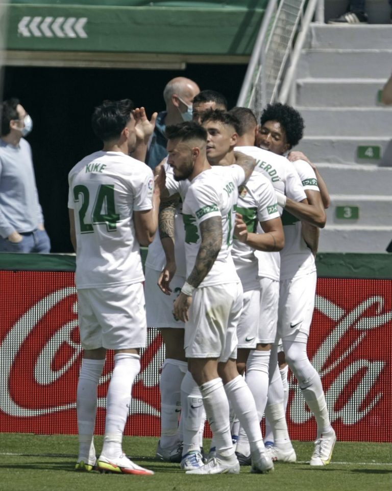 Mojica marcó en la goleada del Elche