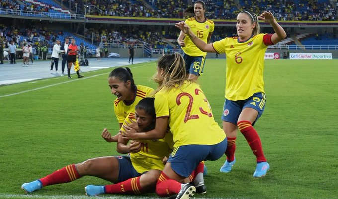 Colombia femenina ante Venezuela