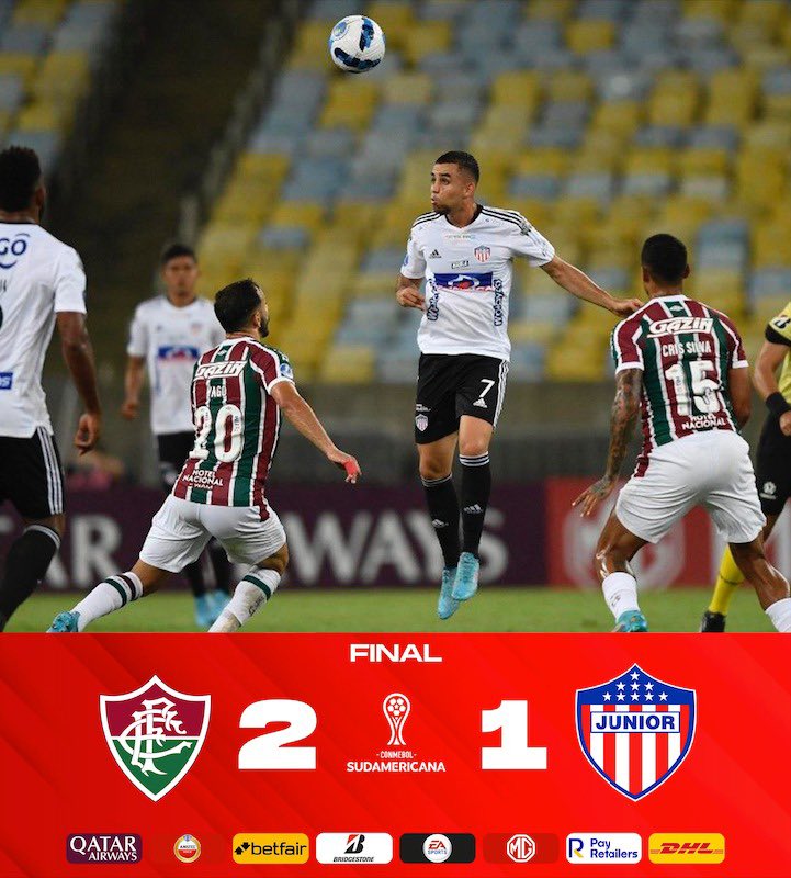 Junior naufragó en Río