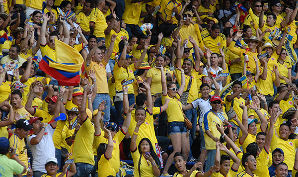Colombia, multada por la FIFA