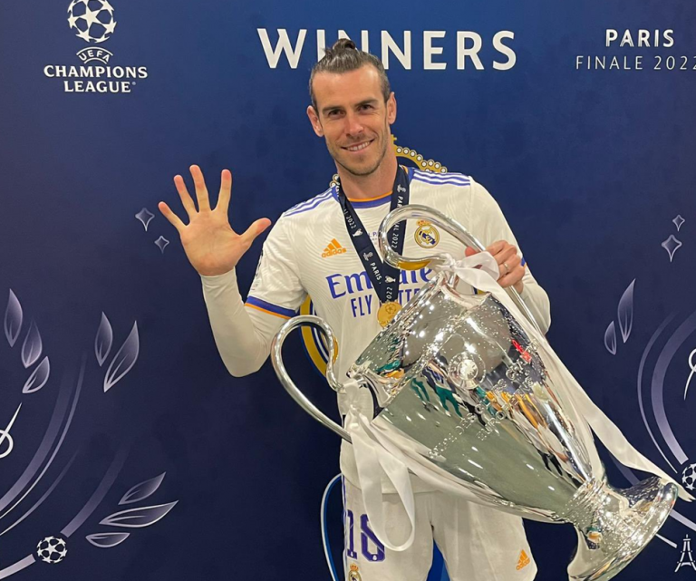 Bale se despidió del Real Madrid