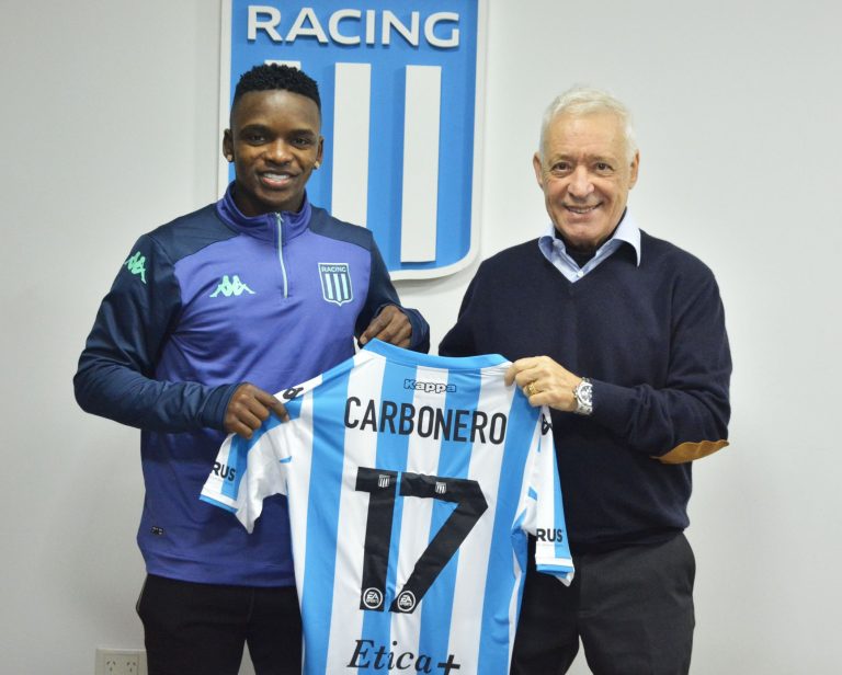 Por fin, Carbonero firmó con Racing