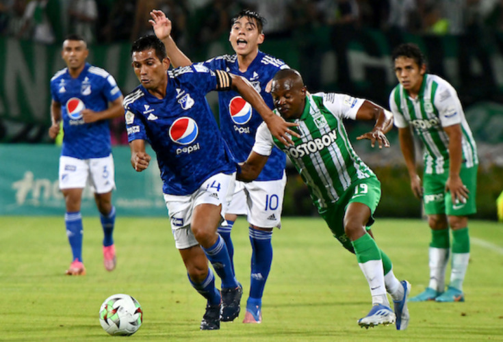 Así están las cuotas para Nacional vs Millonarios