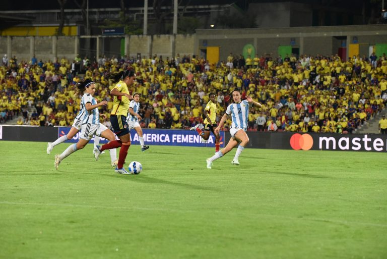 En imágenes: Colombia vs Argentina
