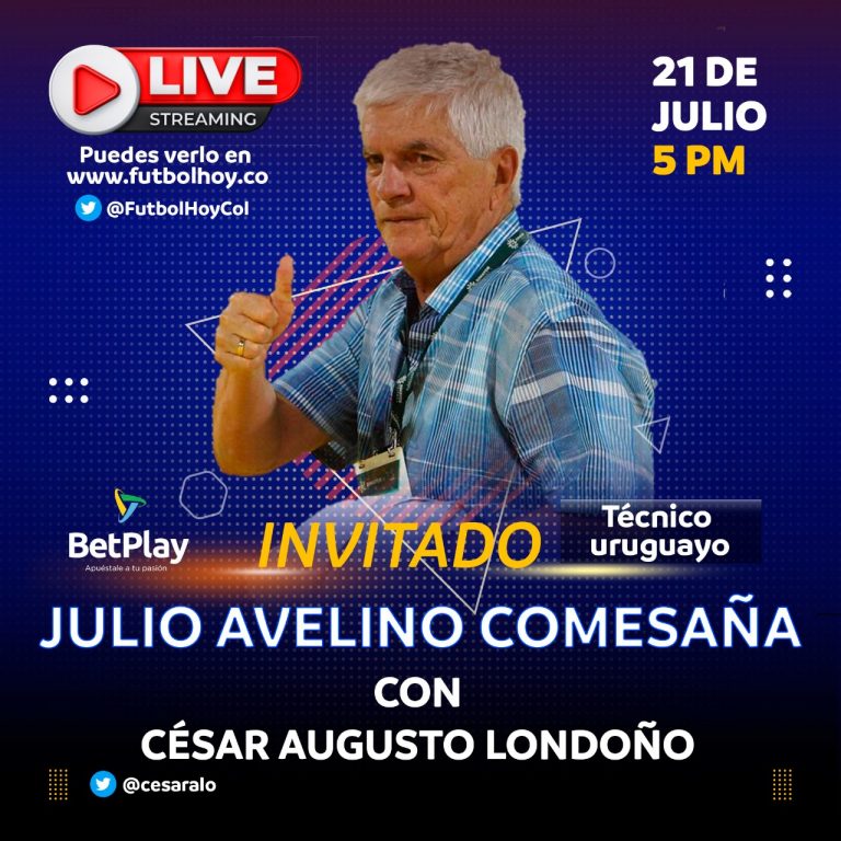 Charla futbolera con Julio Comesaña