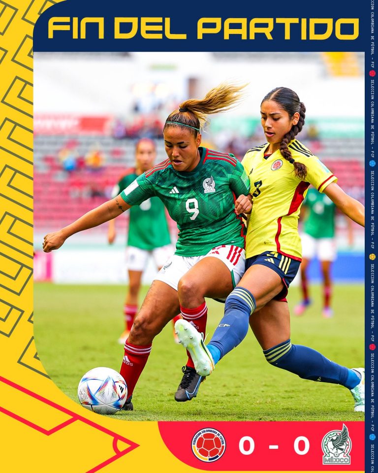 Colombia empató en el Mundial sub 20