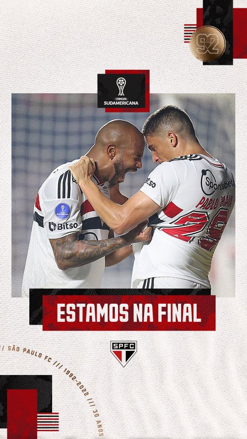 Sao Paulo en la final de la Sudamericana