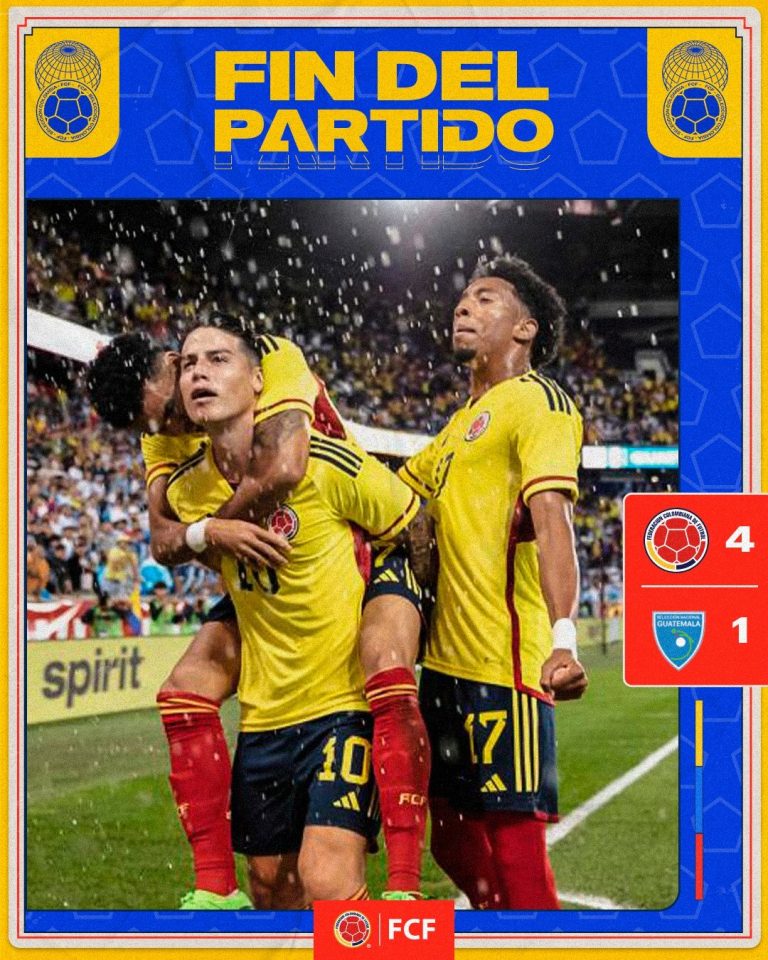 Lorenzo se estrenó con goleada de Colombia