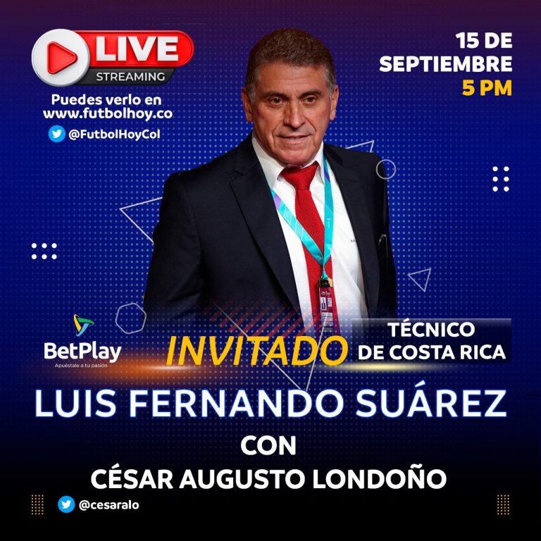 Una charla de futbol con Luis Suárez y BetPlay