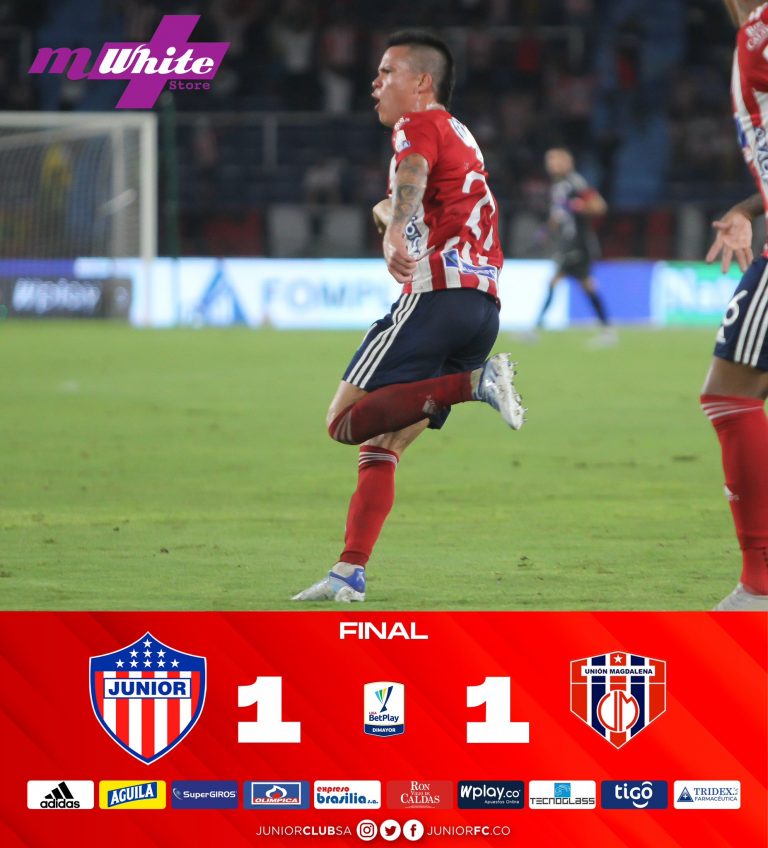 Junior-Unión, empate costeño