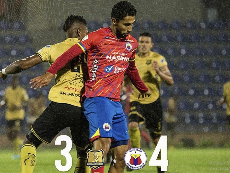 Pasto remontó y complicó a Águilas