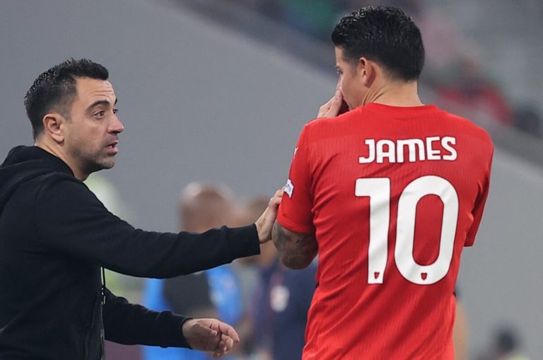 Xavi lamenta que James jugara en Madrid “y no en Barcelona”