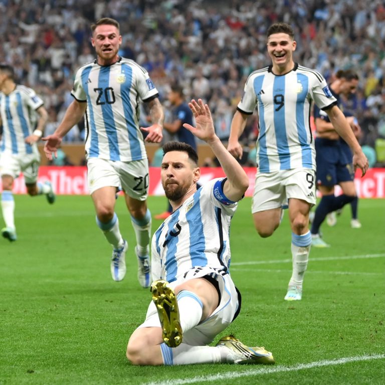 Argentina, tricampeón de infarto