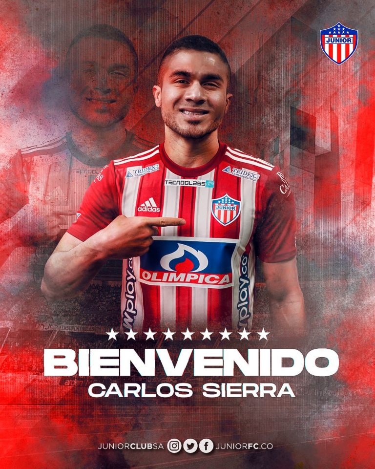 Carlos Sierra es nuevo jugador del Junior