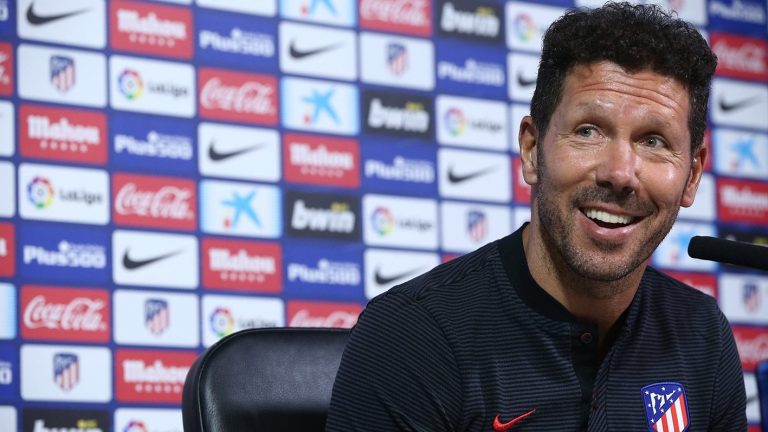 “El que está fallando es el entrenador”, Simeone