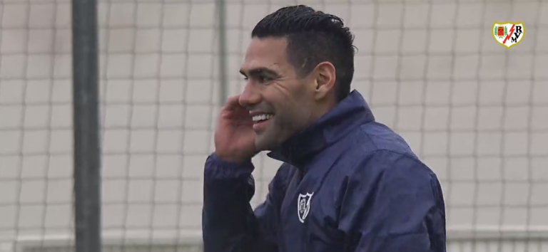 Falcao volvió a los entrenamientos