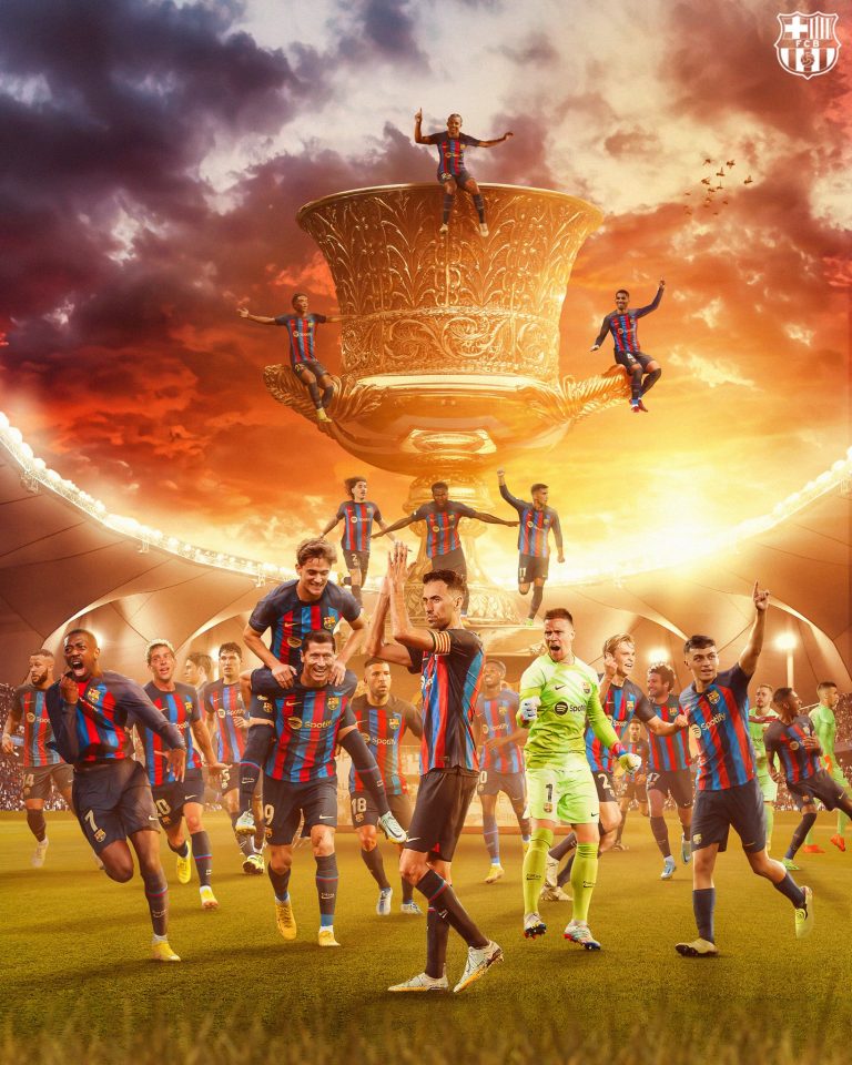 Barcelona, supercampeón de España