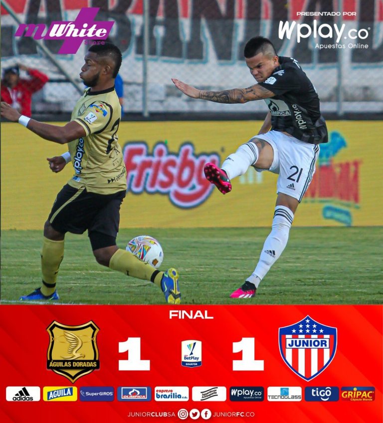 Águilas y Junior no pasaron del empate