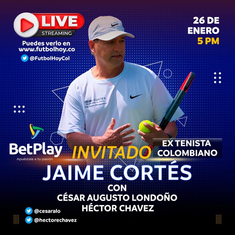 Una charla de tenis con BetPlay y Futbolhoy