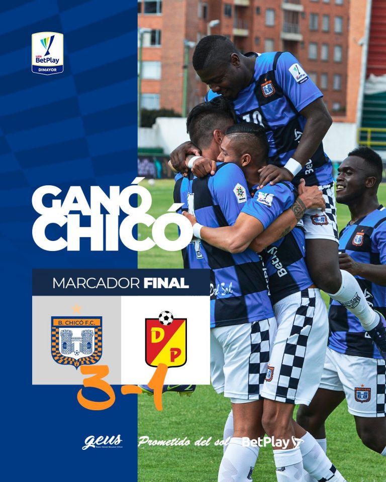 Chicó, con puntaje ideal en la Liga BetPlay