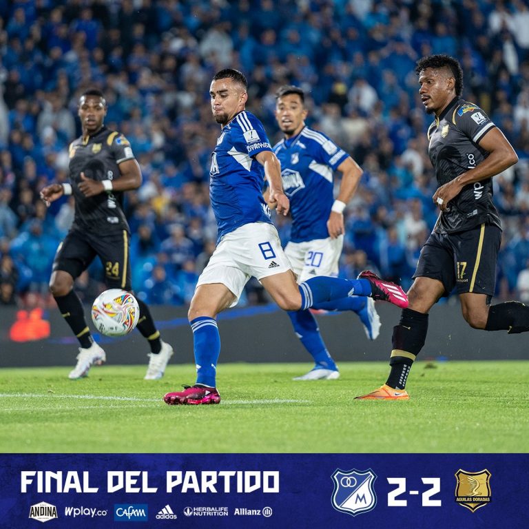 Águilas logró valioso empate en Bogotá