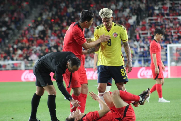En imágenes: el empate de Colombia ante Corea del Sur