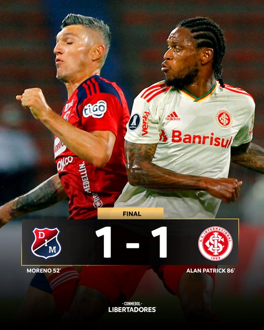 Medellín cedió un empate en su debut de Libertadores