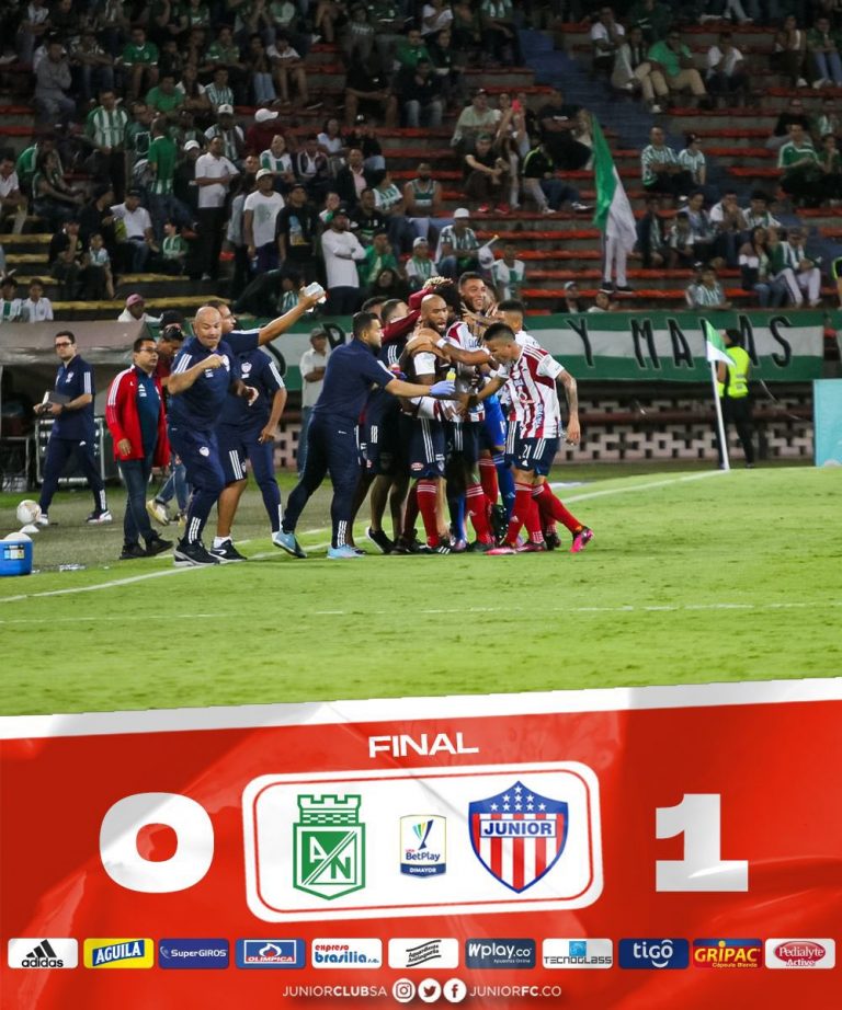 Junior sigue sumando y venció a Nacional