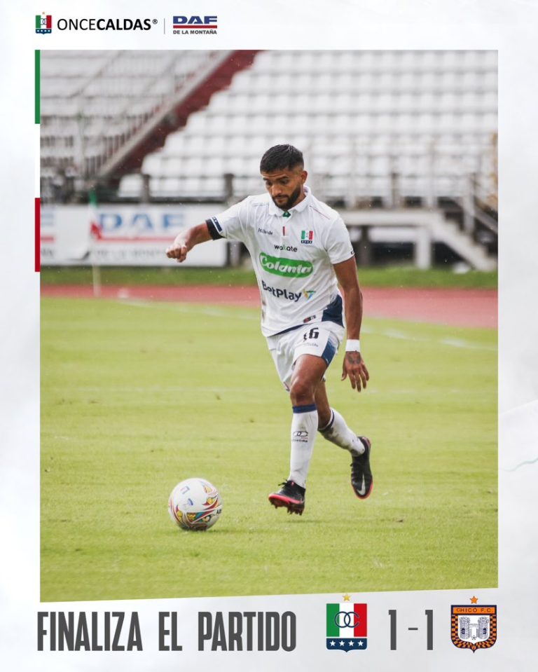Once Caldas sigue en el fondo de la tabla