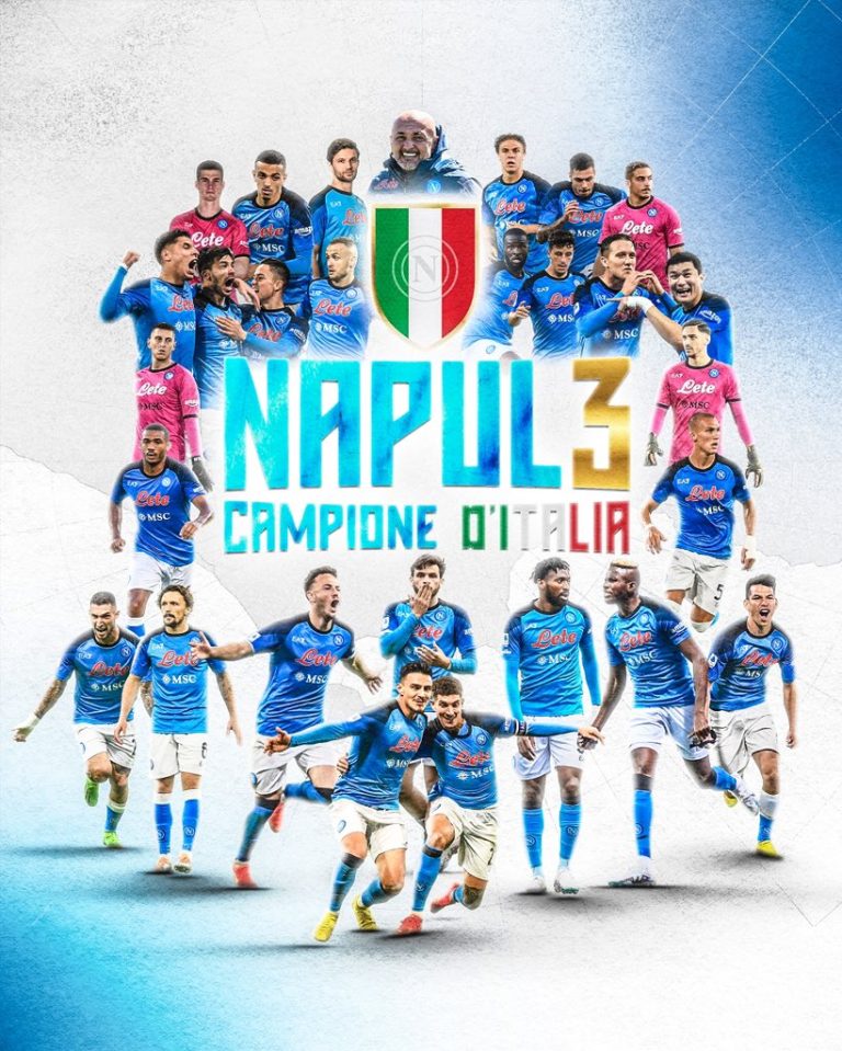 Napoli logró su tercer Scudetto