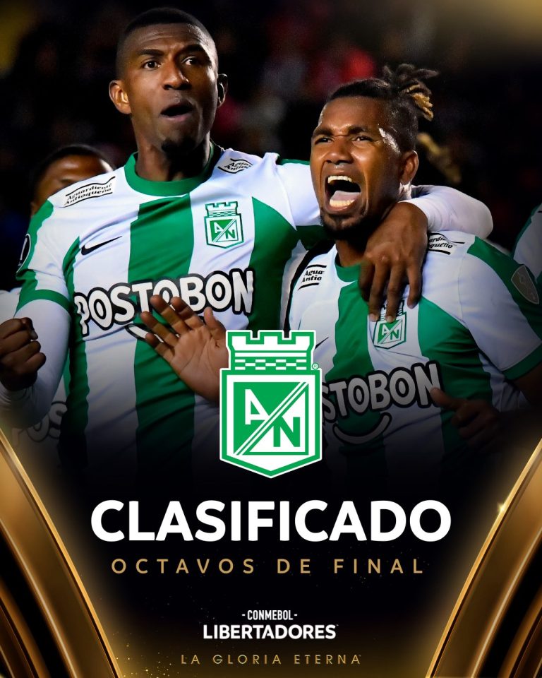 Nacional, primer clasificado a octavos de final de la Libertadores