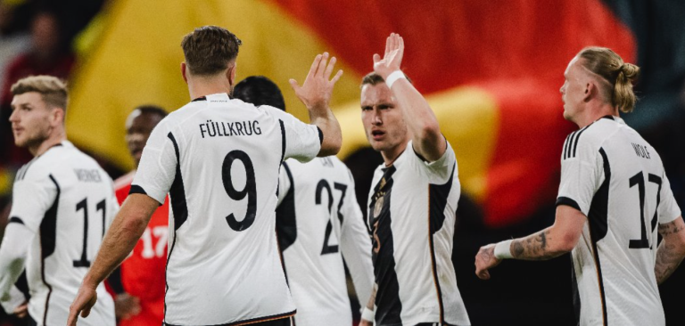 Alemania entregó lista de convocados para enfrentar a Colombia