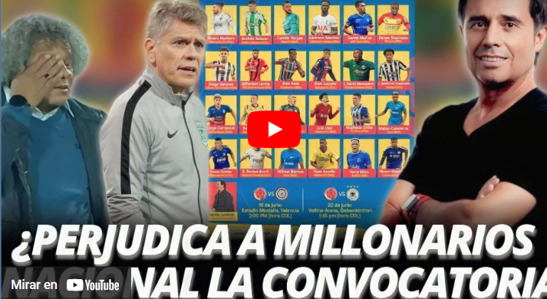 ¿Convocatoria perjudica a Millonarios y Nacional?