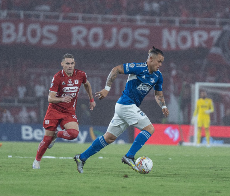 Cataño y Castro, dudas en Millonarios para el fin de semana