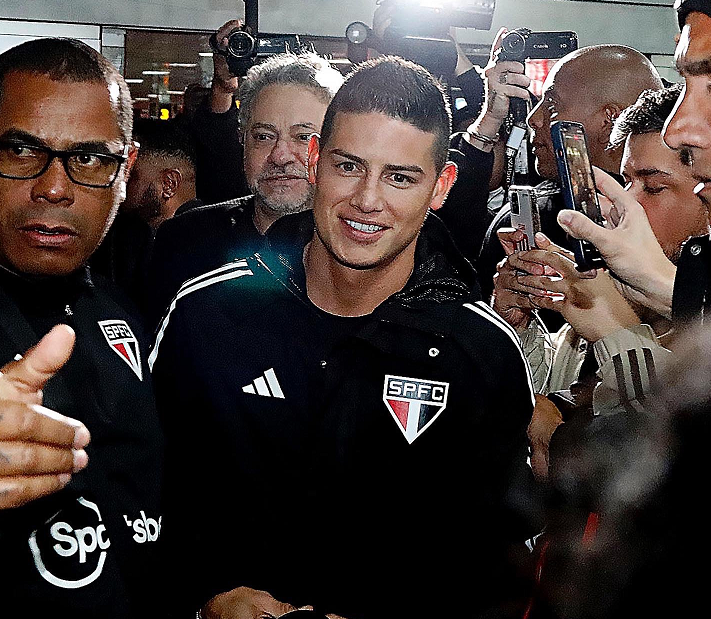 James Rodríguez sale al paso de los rumores que lo ponen fuera de Sao Paulo